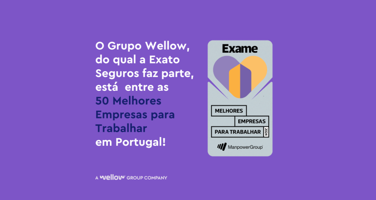 Grupo Wellow entre as 50 Melhores Empresas para Trabalhar em Portugal!
