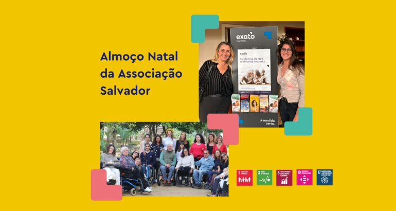 Patrocínio do Almoço de Natal da Associação Salvador